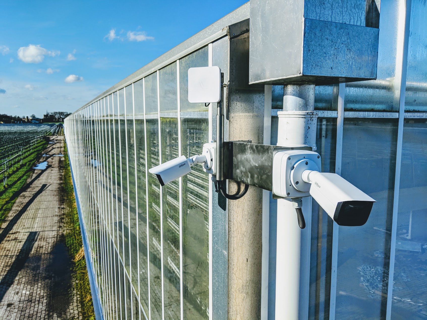 Professionele camerabeveiliging bij kas